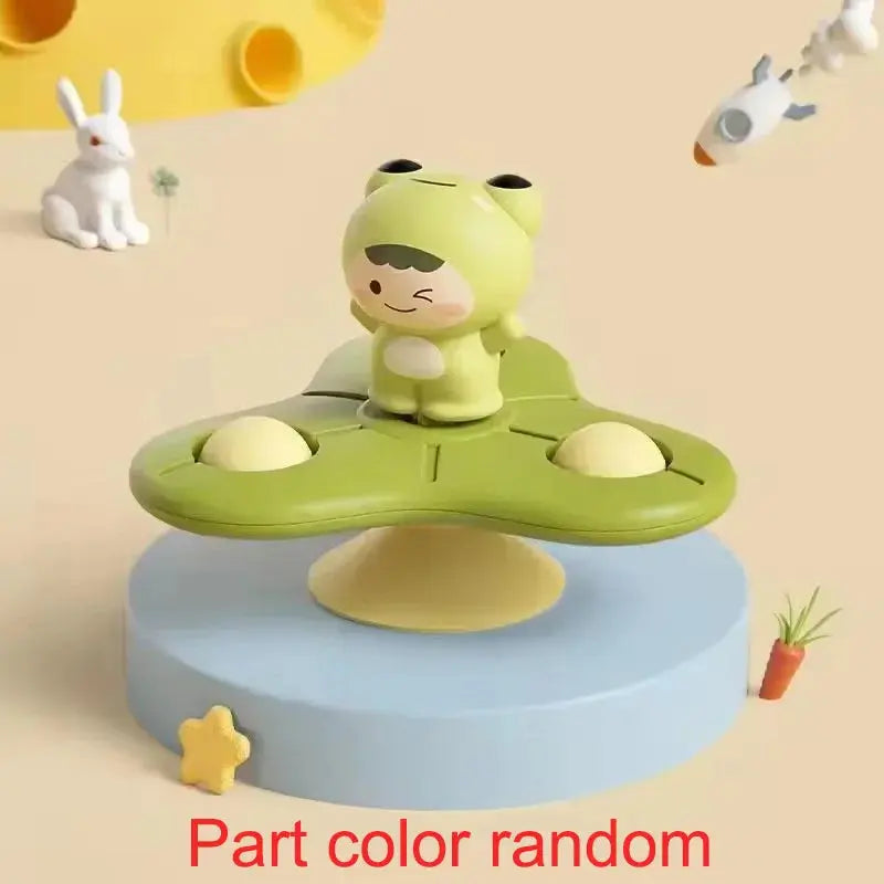 Baby Soothe Toy Cartoon Airplane Soothe Baby Artifact Baby Bath Fun Sucker Spinner Early Education Table Games Zenn Organics Inc