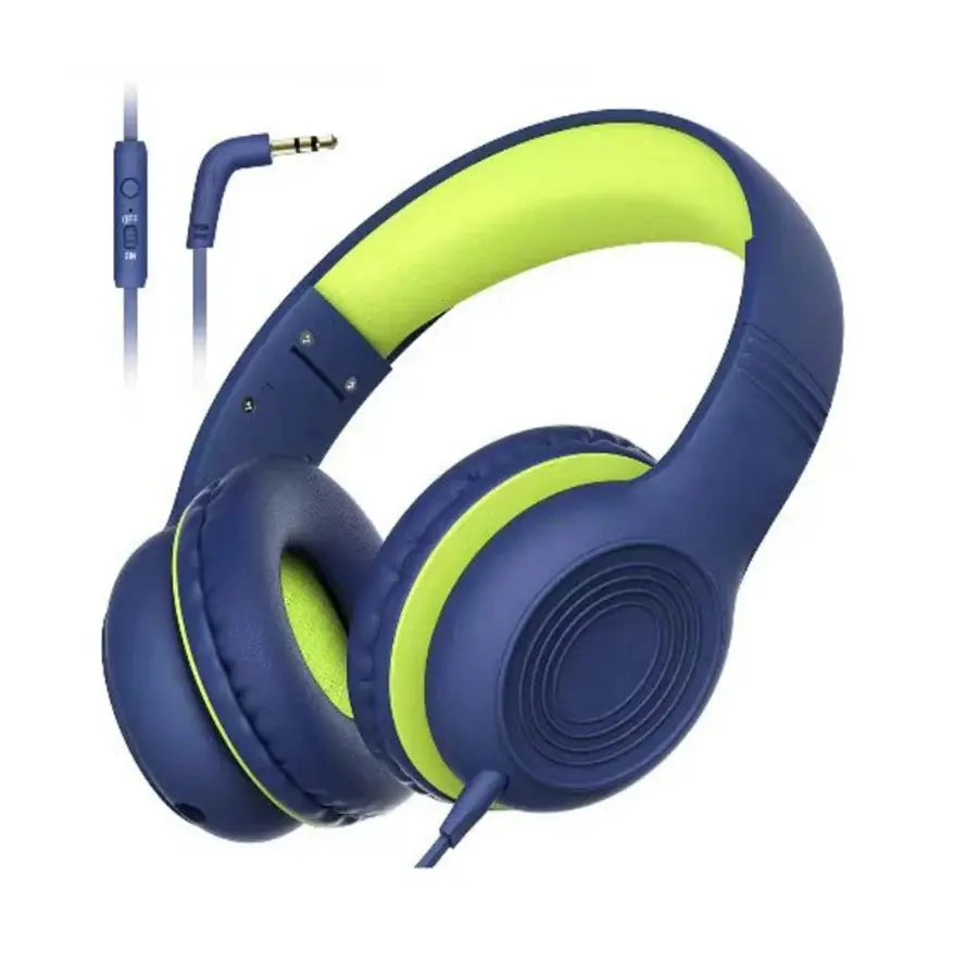 Wired Headphones with Microphone Foldable Adjustable Over Ear Kids Headphones for Girls Boys Children Zenn Organics Inc