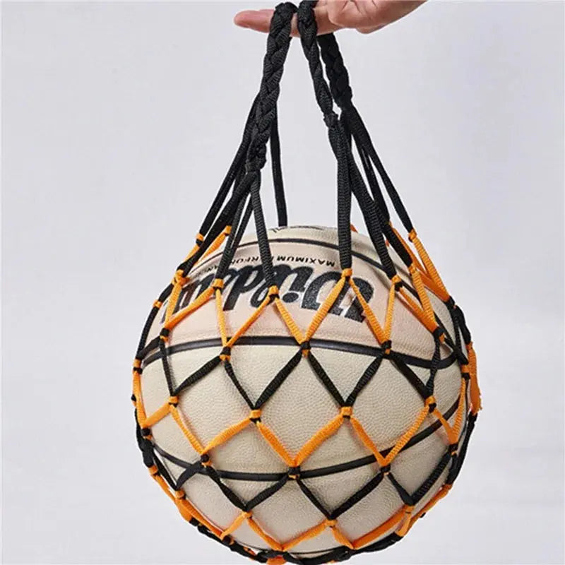 1/2pcs Portable Carry Net Bag Balls Volleyball Outdoor Durable Standard Nylon Thread Soccer Basketball Hoop Mesh Net Zenn Organics Inc