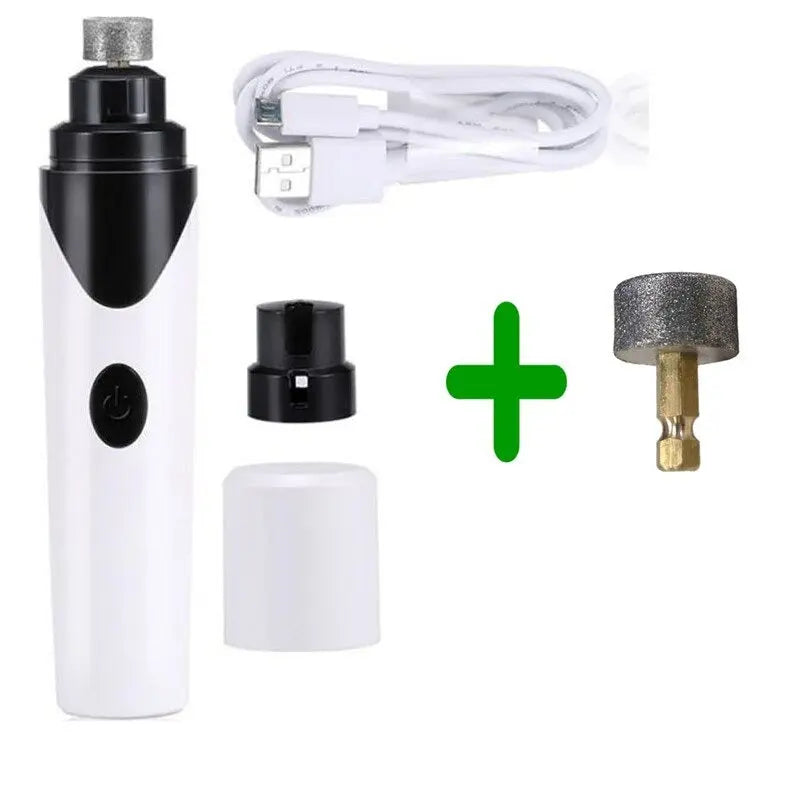 Rechargeable Pet Essentials-11 nail clipper with ergonomic design and rechargeable battery for safe, easy pet nail trimming.
