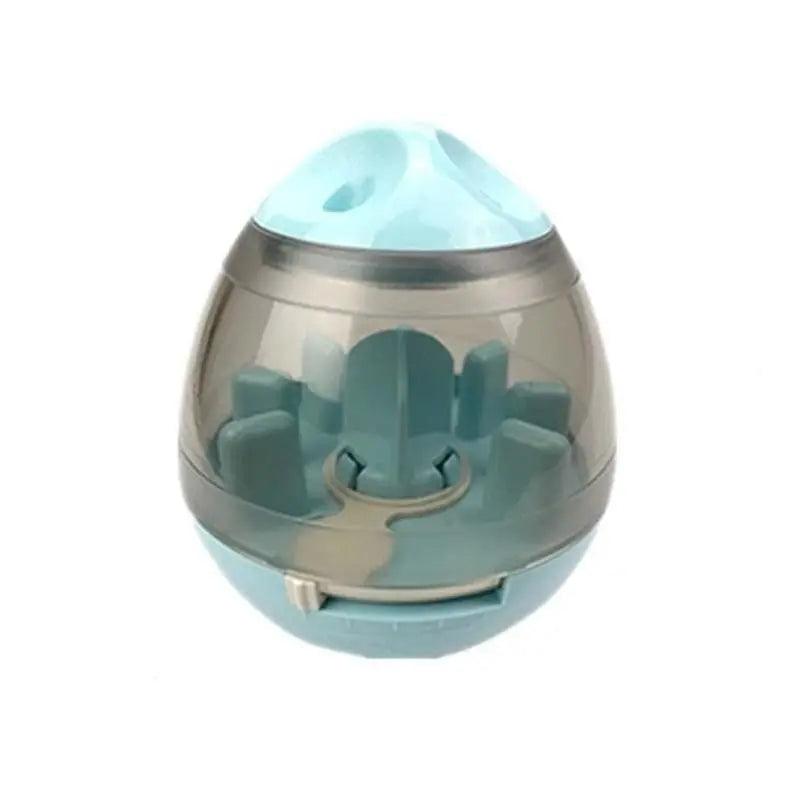 Interactive Pet Treat Ball Food Dispenser by Pet Essentials-11, showing a colorful ball with treats inside for pets to play with and eat.