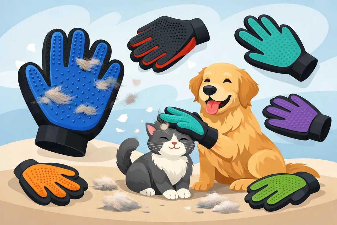 7 Best Pet Grooming Gloves for Easy Shedding