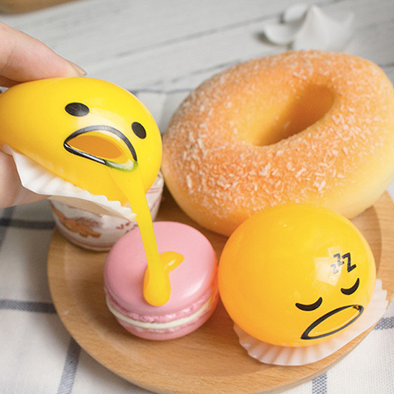 Egg Yolk Puking Stress Toy Zenn Organics Inc