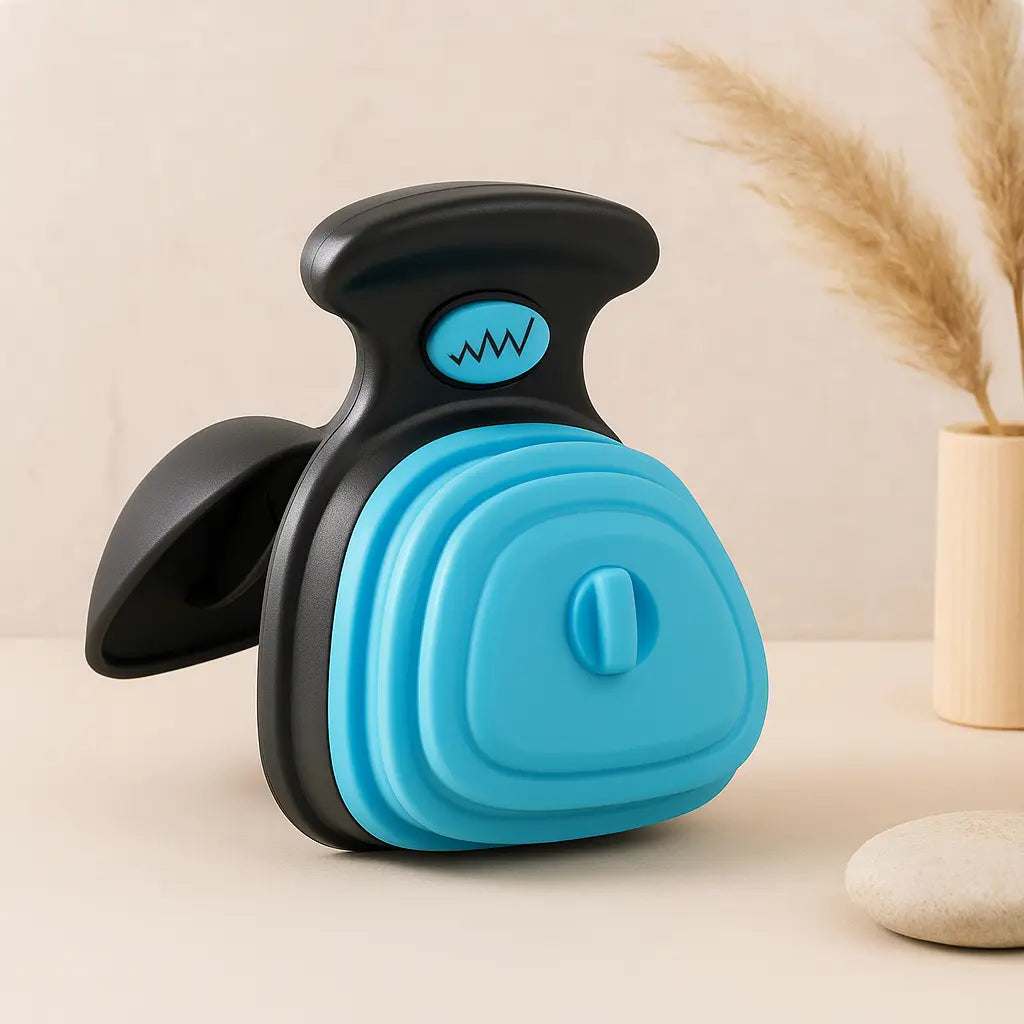 Pet Essentials-11 dog waste poop picker tool with ergonomic handle and scooping scoop for easy cleanup of dog waste.