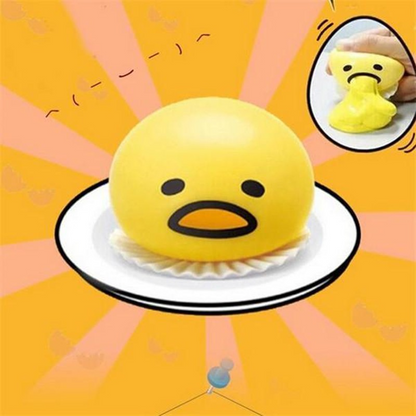 Egg Yolk Puking Stress Toy Zenn Organics Inc