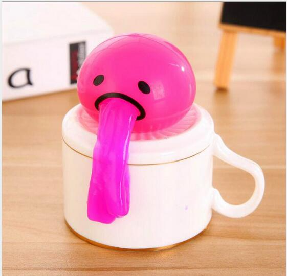 Egg Yolk Puking Stress Toy Zenn Organics Inc