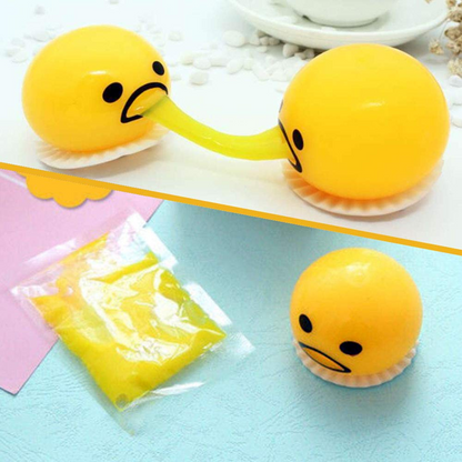 Egg Yolk Puking Stress Toy Zenn Organics Inc