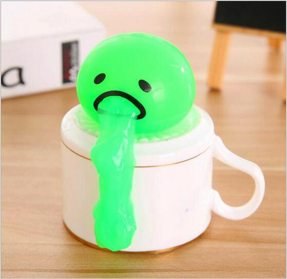 Egg Yolk Puking Stress Toy Zenn Organics Inc
