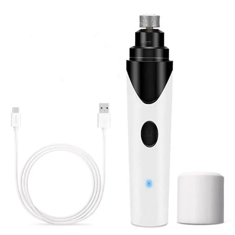 Rechargeable Pet Essentials-11 nail clipper with ergonomic handle and LED light for safe, precise pet nail trimming.