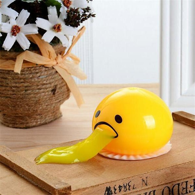 Egg Yolk Puking Stress Toy Zenn Organics Inc