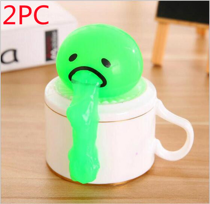 Egg Yolk Puking Stress Toy Zenn Organics Inc
