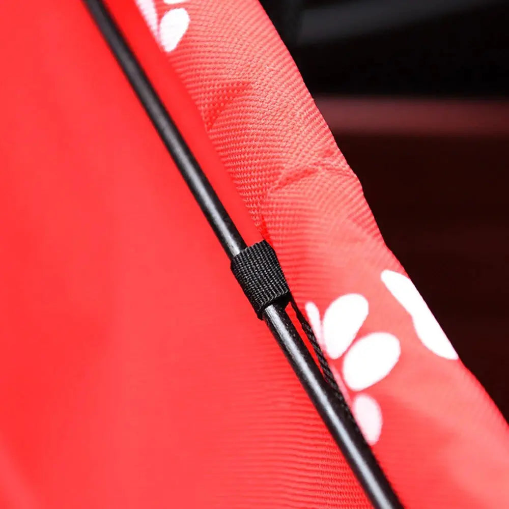 Foldable Pet Essentials-11 car hammock seat with secure sides and waterproof fabric, designed to keep pets safe and comfortable during travel.