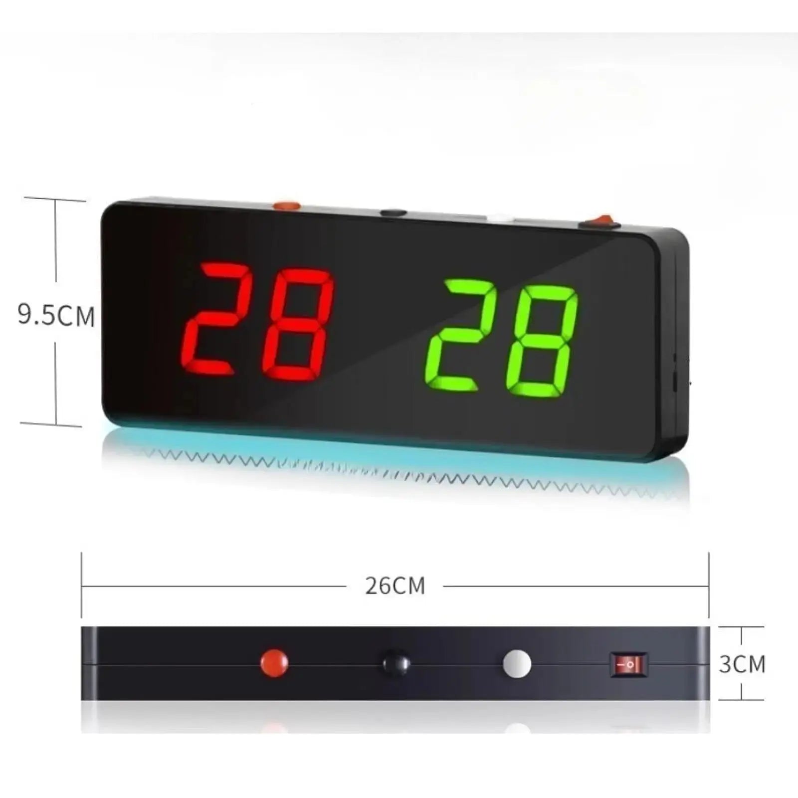 Billiards Electronic Scoreboard for Volleyball Versatile Sturdy Rechargeable  USB Charging Portable Electronic Snooker Digital Zenn Organics Inc