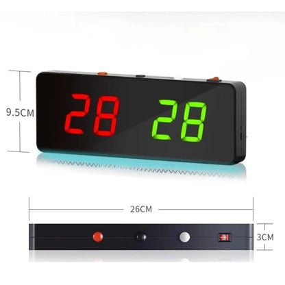 Billiards Electronic Scoreboard for Volleyball Versatile Sturdy Rechargeable  USB Charging Portable Electronic Snooker Digital Zenn Organics Inc