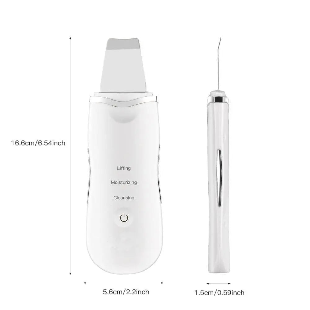 Deep facial cleanser and face scrubber from Health & Beauty-5, showing the product bottle and exfoliating scrubber tool.