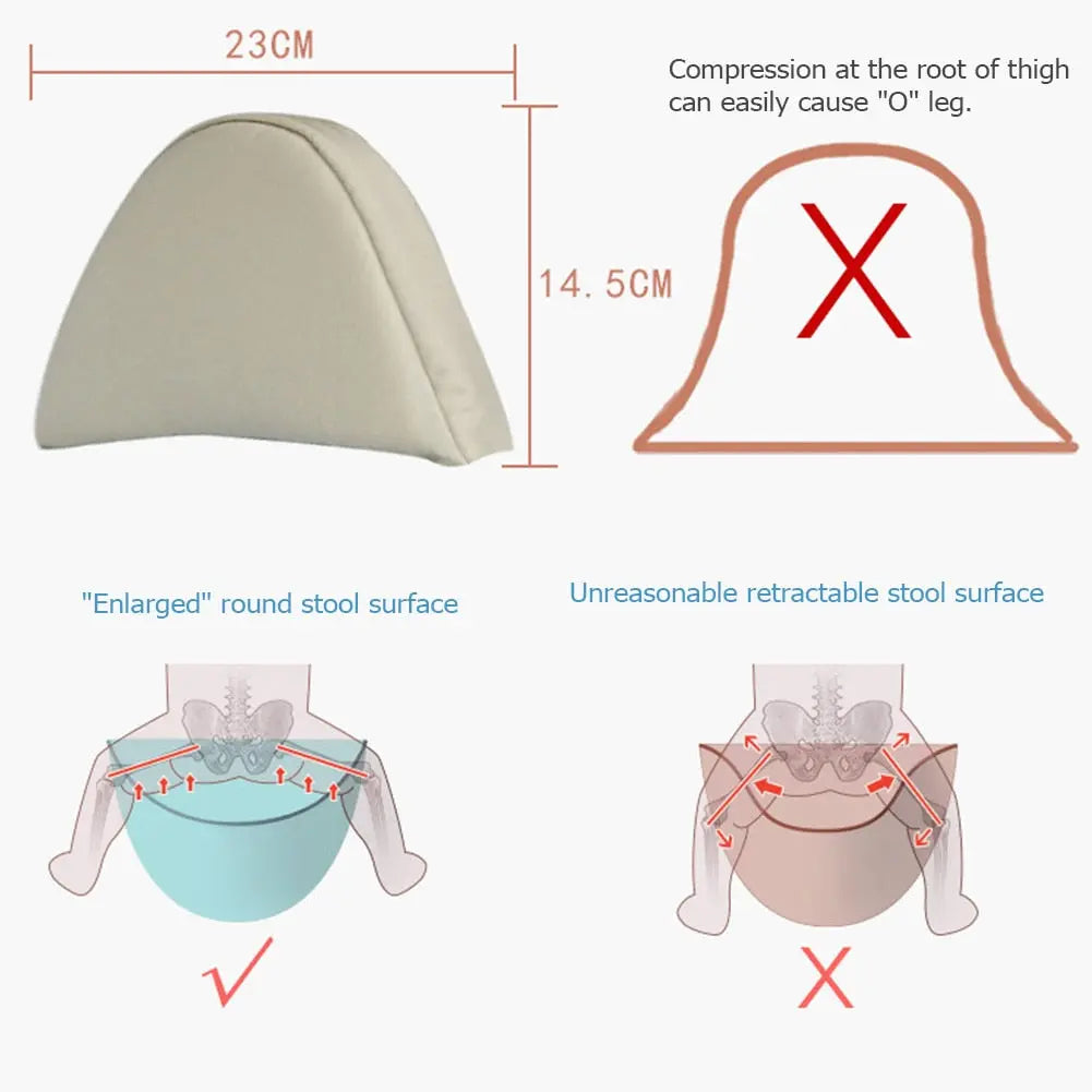 Baby Essentials-4 baby hip seat carrier with comfortable waist belt, designed for ergonomic support and ease of carrying infants.