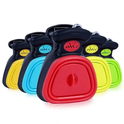Pet Essentials-11 mini dog waste poop picker tool with bag dispenser, portable and sanitary for easy animal waste cleanup.
