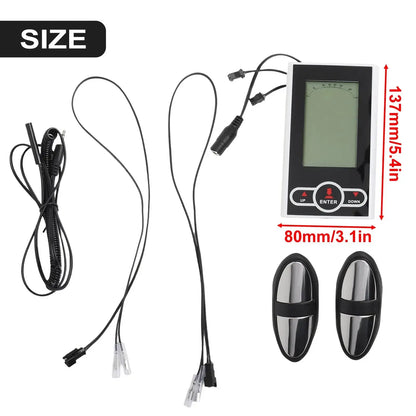 Exercise Bike Monitor Speedometer Stationary Bike Elliptical Trainer Display Fitness Bike Display Speedometer Accessories Zenn Organics Inc