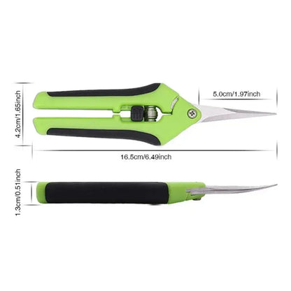 Garden non-slip and labor-saving flower branch shears, pruning shears, fruit and vegetable shears, garden shears Zenn Organics Inc