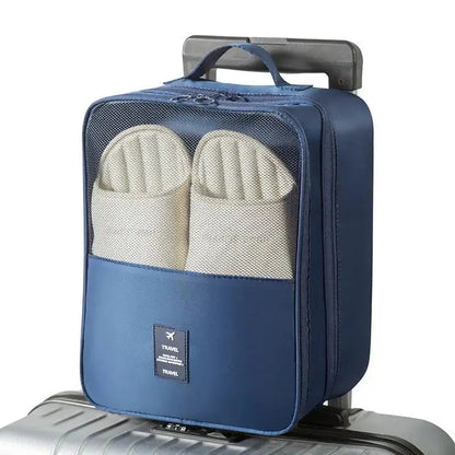 Shoe Bags - Holds 3 Pair of Shoes, Travel Essentials for Flying Carry On Luggage Accessories Zenn Organics Inc