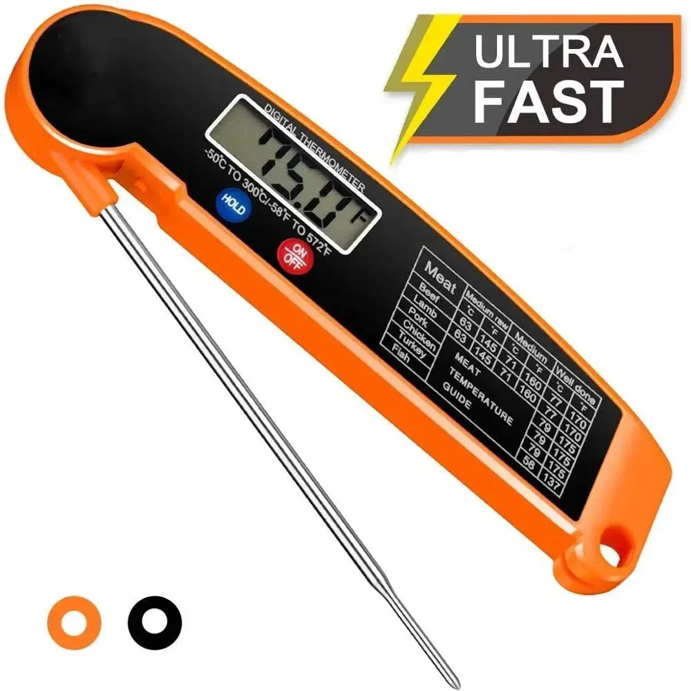Digital Kitchen Food Thermometer For Meat Water Milk Cooking Food Probe BBQ Electronic Oven Thermometer Kitchen Tools Zenn Organics Inc