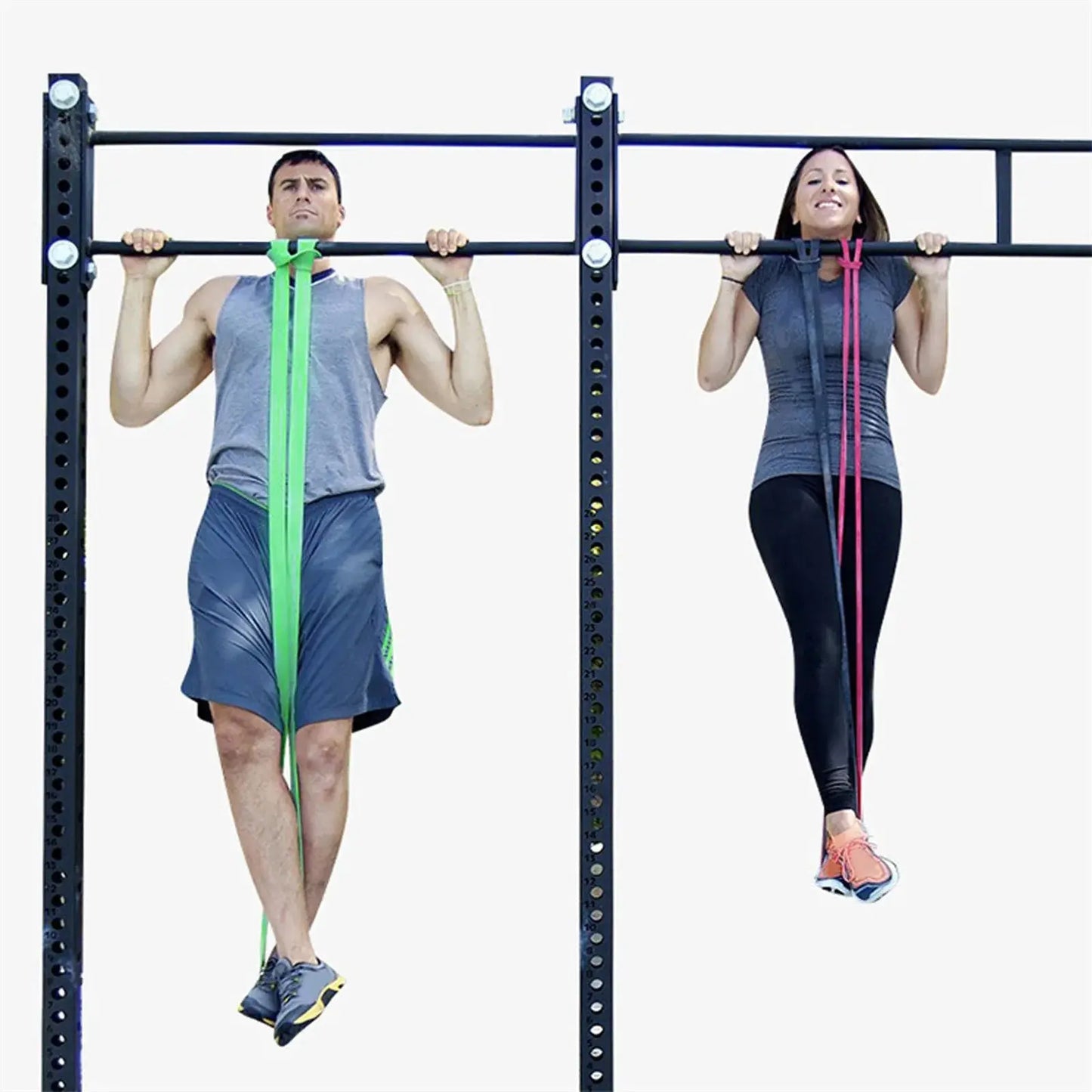 Resistance Bands Exercise Elastic Workout Ruber Loop Strength Rubber Band Gym Fitness Equipment Training Expander Unisex Zenn Organics Inc