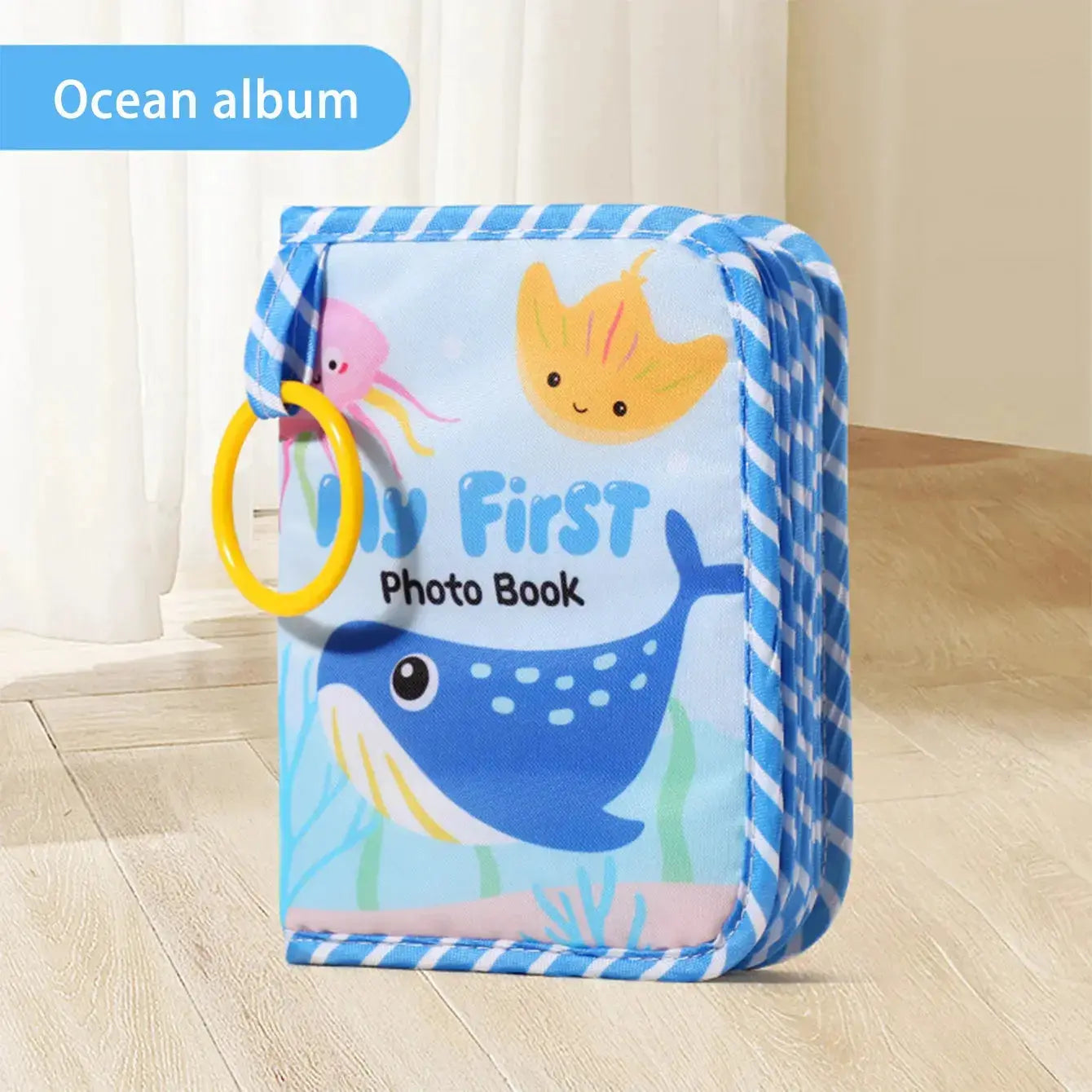 Baby toys, quiet cloth books, photo albums, pictures, educational early education interactive books Zenn Organics Inc