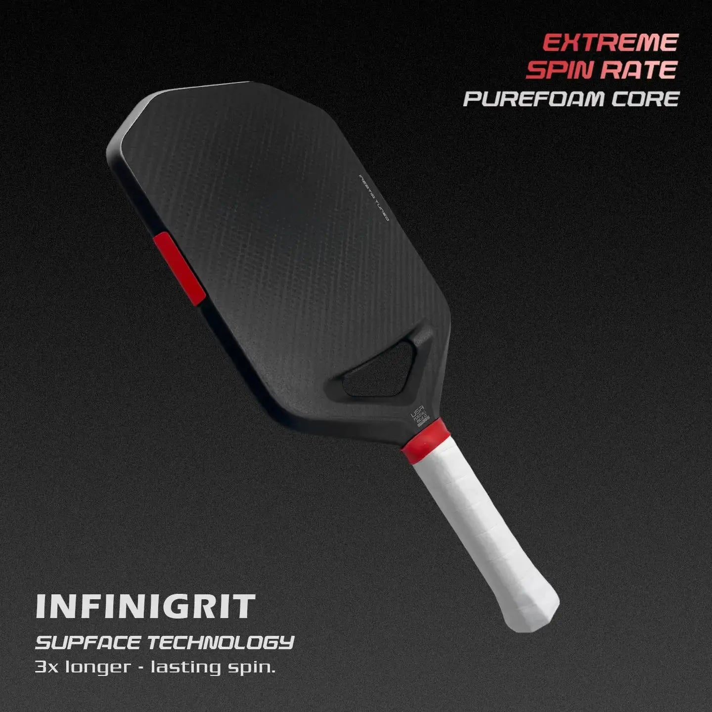 Pickleball Paddle Same Style GEN5 PureFoam Core MOI Weights No Borders Hot Pressing Zenn Organics Inc