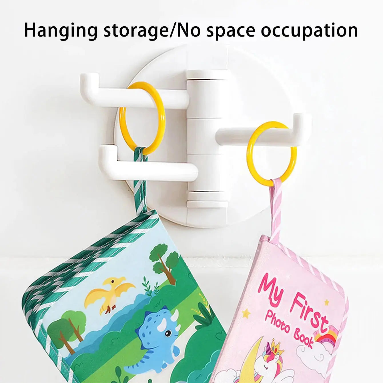 Baby toys, quiet cloth books, photo albums, pictures, educational early education interactive books Zenn Organics Inc
