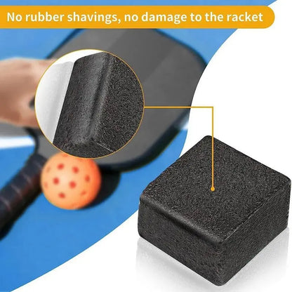 Pickleball Paddle Eraser Carbon Fiber Pickleball Racket Cleaner Safe Paddle Dust Dirt Remover Tools Scratches Cleaner Eraser Zenn Organics Inc