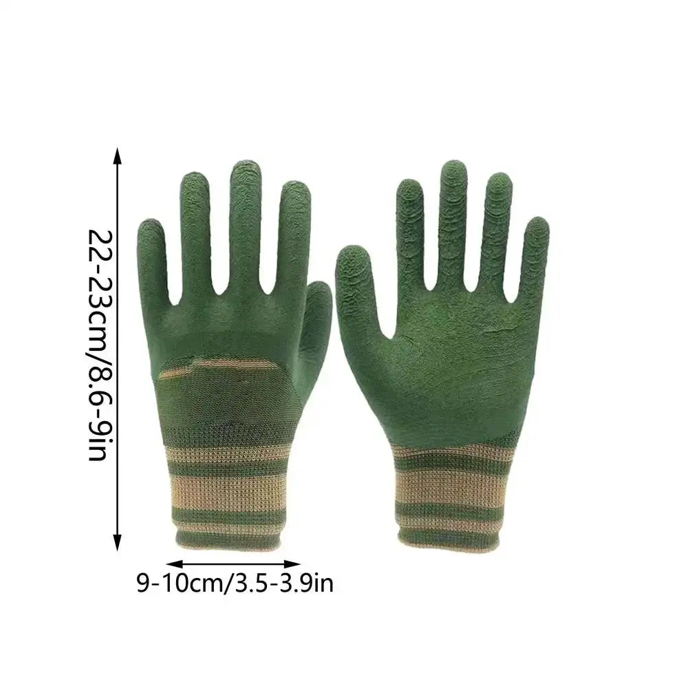 Gardening Gloves Waterproof Garden Work Gloves Non-Slip Thorn-Proof  Yard Work Gloves Portable Garden Supplies Gardening Gloves Zenn Organics Inc