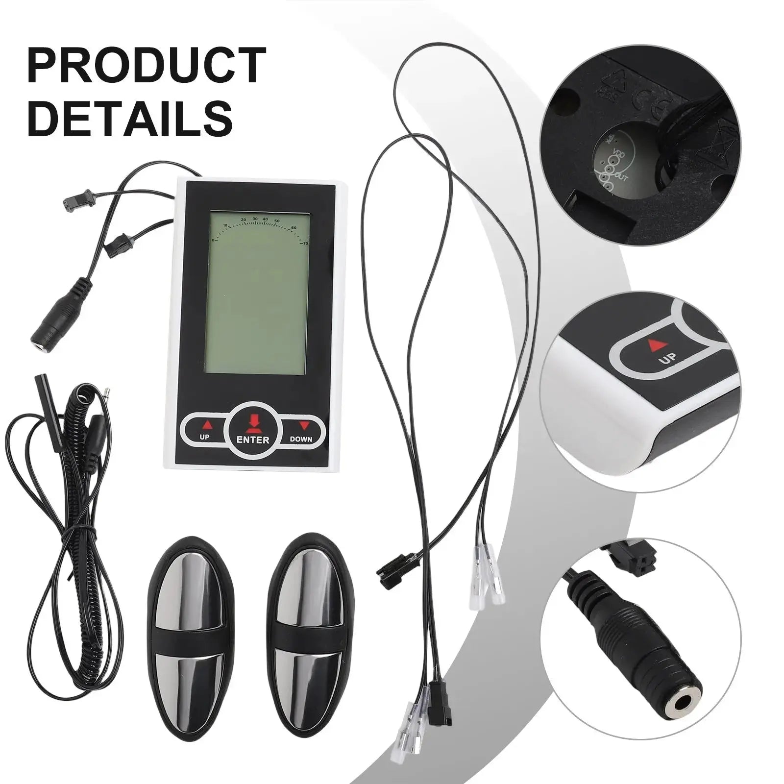 Exercise Bike Monitor Speedometer Stationary Bike Elliptical Trainer Display Fitness Bike Display Speedometer Accessories Zenn Organics Inc