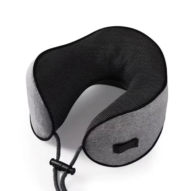 Travel Pillow 100% Pure Memory Foam Travel Neck Pillow, Airplane Pillow for Traveling、Car、Home、Office，Washable Cover Zenn Organics Inc
