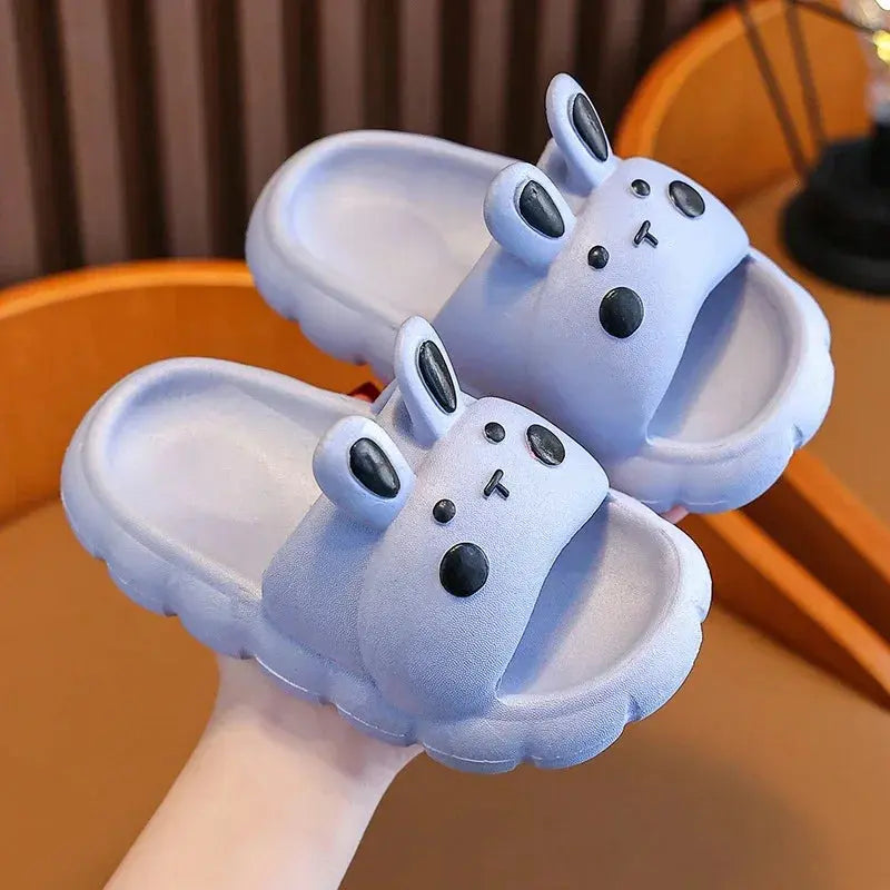 Children's Slippers Kids Summer Girls Cartoon Bunny Non-Slip Soft Soles For Children Indoor Home Boys Toddler Baby Sandals Zenn Organics Inc