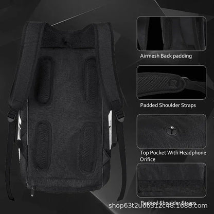 Pickleball Racket Backpack with Ball Bag, Waterproof Sports Gear Bag, Breathable Shoe Compartment, Paddle Storage Bag Zenn Organics Inc