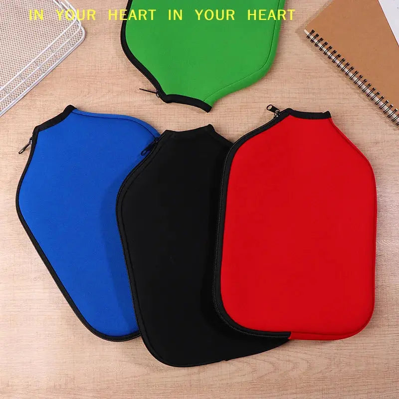 【X】Pickleball Paddle Covers Universal Neoprene Paddle Protect Sleeve Pickleball Racket Sleeve Pickleball Paddle Storage Bag Zenn Organics Inc