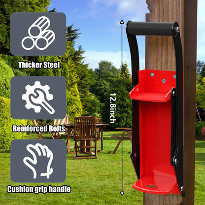 Crushers for Recycling 12/16oz Heavy Duty Metal Can Crusher Wall Mounted Soda & Beer Can Smasher for Recycling Bottle Opener Zenn Organics Inc