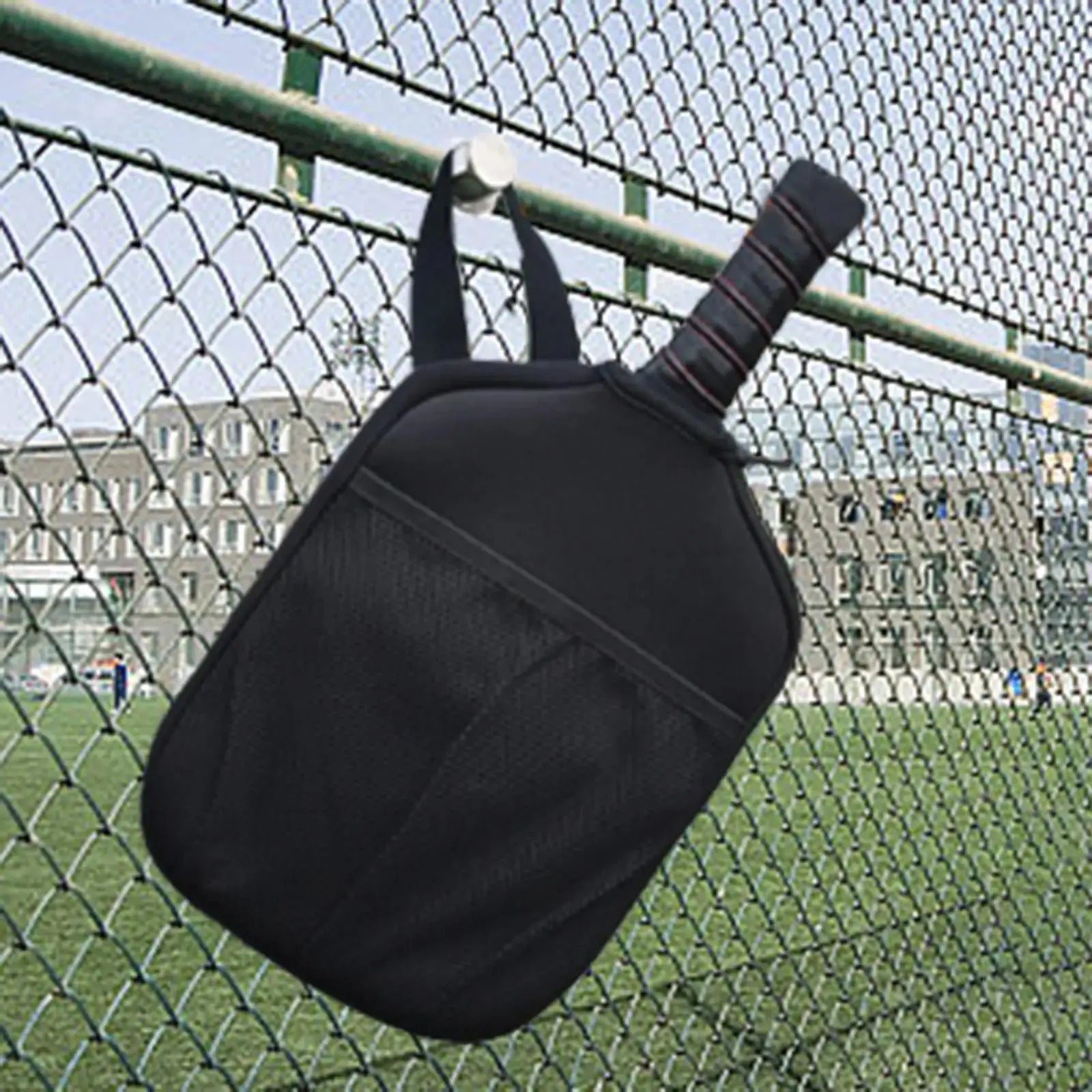 with Pocket and Handle Strap Storage Carrier Waterproof Neoprene Pickleball Paddle Covers Pickleball Racket Sleeve for Practice Zenn Organics Inc