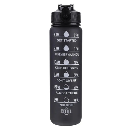 1L Water Bottle Portable Sport Water Bottle Pretty Drink Bottle Leakproof Gym Water Bottle for Outdoor Travel Fitness Cycling Zenn Organics Inc