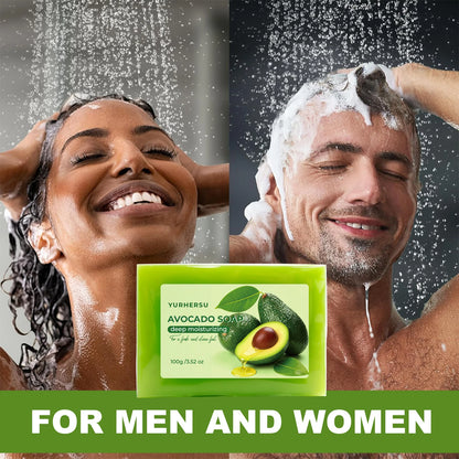 Organic Avocado Extract Soap Hydrating Soothe Repair Rough Skin Brighten Smooth Glowing Face Body Wash Zenn Organics Inc