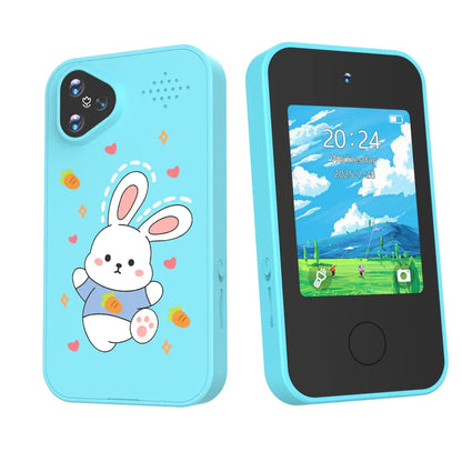Kids Smart Phone with Dual Camera, 2.8" Touchscreen, 720P IPS Display, Battery, USB-C Charging, 4+ Years Old, prefer gift Zenn Organics Inc
