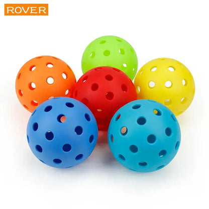 Pickleball 72MM Durable 26 Holes Outdoor 3/6/10Pcs Pickleballs  Outdoor for Competition pickleball Packs of Pickleballs Zenn Organics Inc