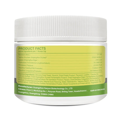 Dog Probiotic Powder Supplement - Supports Digestive Health&Relieves Diarrhea,Boosts Immune System for Puppy Adult Senior Dogs Zenn Organics Inc