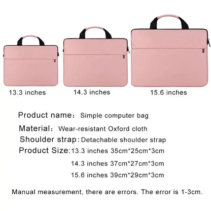 Laptop Bag Women 2025 13.3 14.1 15.6 17 Inch Office Notebook Sleeve Case Travel Computer Handbag Elegant Fashion Luxury Zenn Organics Inc