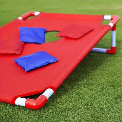 Portable Cornhole Game Set Outdoor Toss Game Set with Cornhole Game Boards for Backyard Camping and Outdoor Fun Zenn Organics Inc