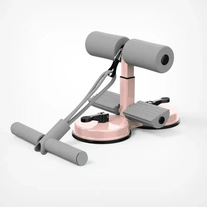 Sit up assist device, home fitness equipment, abdominal compression device, suction cup type multifunctional exercise equipment Zenn Organics Inc