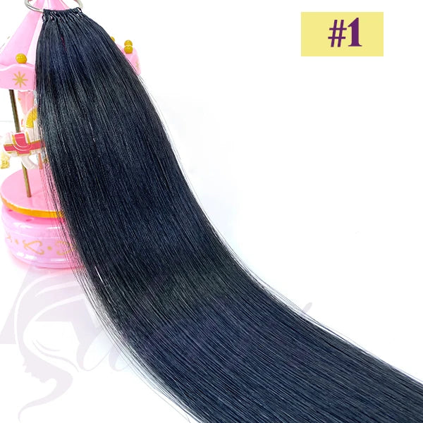 ADEIRS New Feather hair extensions 100% Human Hair Real Natural Hair Comfortable and Invisible Black Brown Blonde Straight Zenn Organics Inc