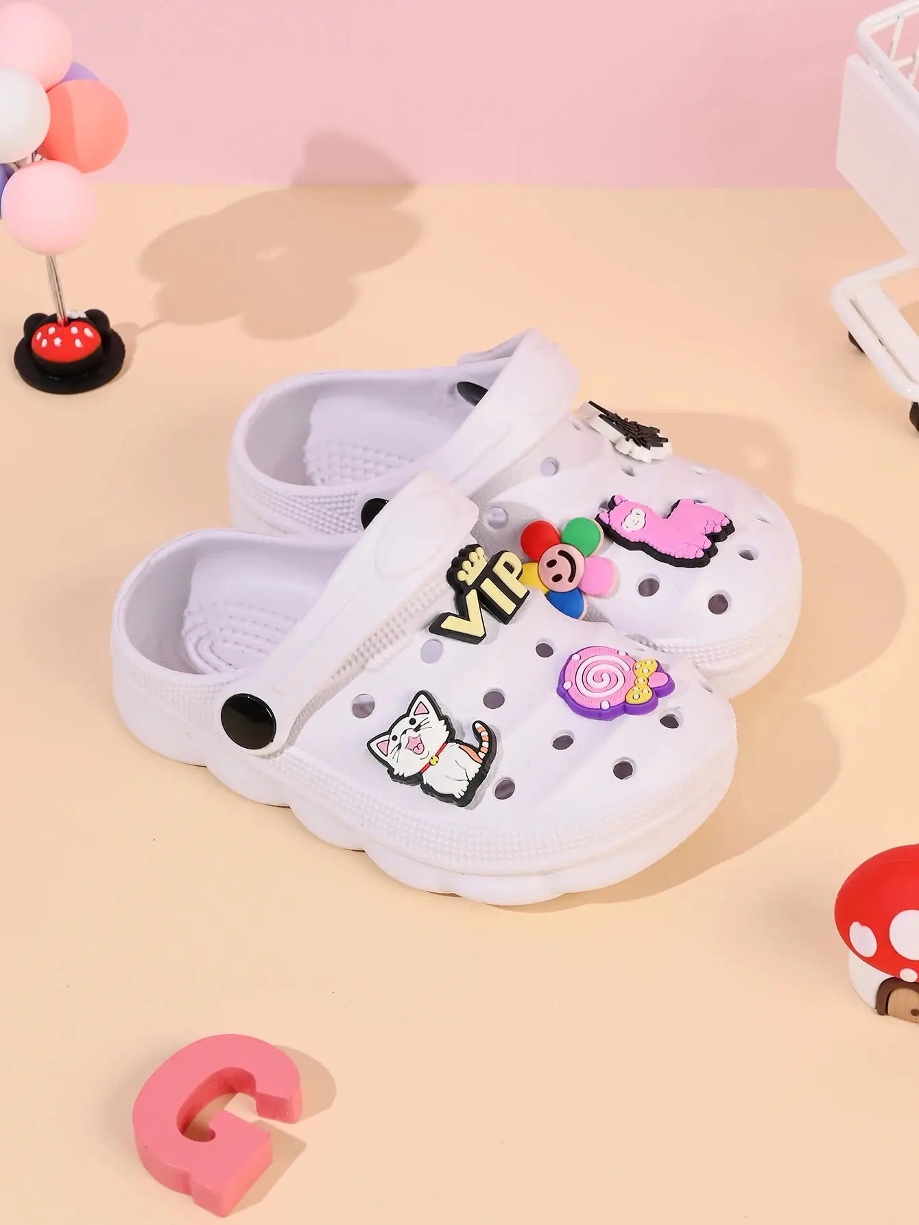 Summer Children's Slippers Boys Girls Cartoon Cute Anti-Slip Open-Toe Clogs Infant Toddler and Big Kids Sandals Zenn Organics Inc