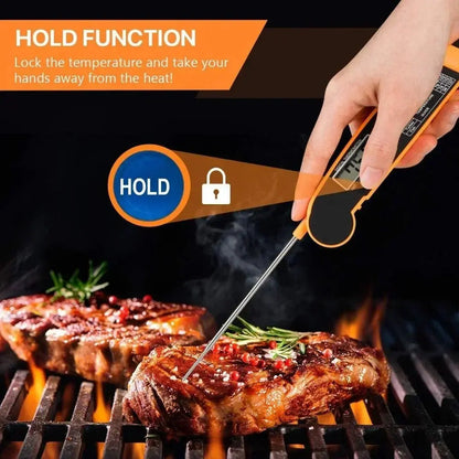 Digital Kitchen Food Thermometer For Meat Water Milk Cooking Food Probe BBQ Electronic Oven Thermometer Kitchen Tools Zenn Organics Inc