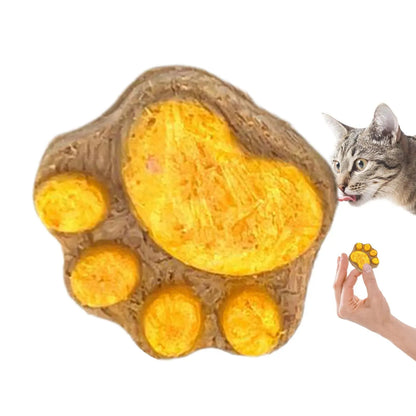 Cat Snacks Paw Shape Dried Indoor Kitten Snacks Teeth Cleaning Supplement Pet Chews for Large Small Feline Rewarding Care Daily Zenn Organics Inc